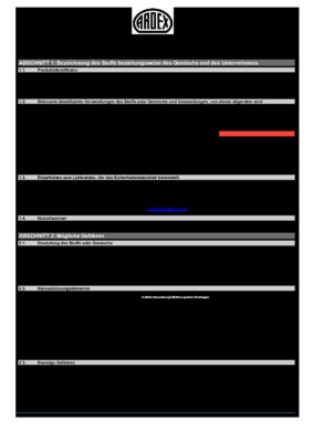 Pandomo K 2 Sicherheitsdatenblatt