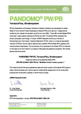 PANDOMO PW_PB EPD