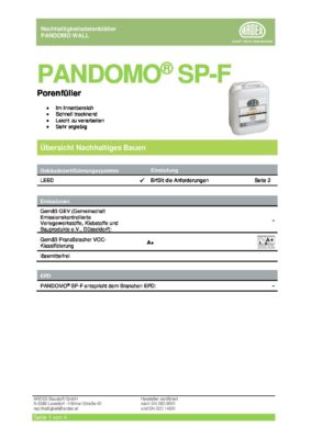 PANDOMO SP-F NHD