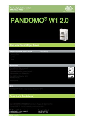 PANDOMO W1 2.0 NHD