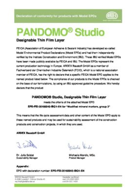 Pandomo Studio EPD